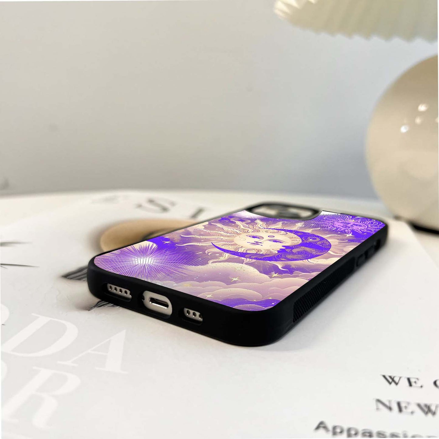 Lunar Glow Embrace Glass Case