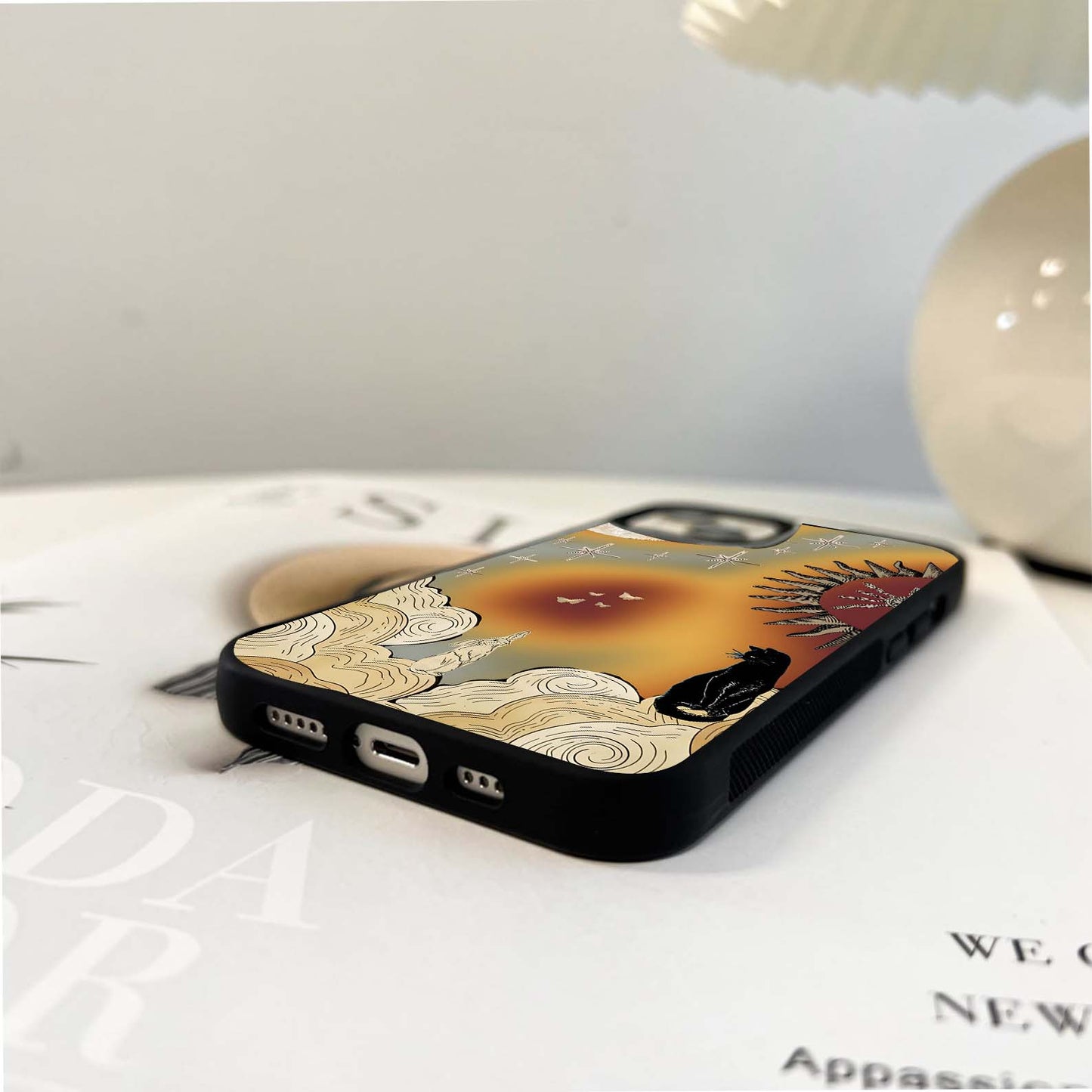 Retro Celestial Dream Glass Case