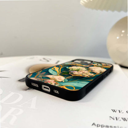 Leafy Peek Glass Case