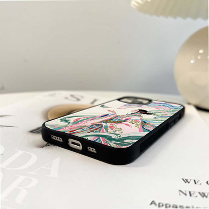 Silken Dragon Dream Glass Case