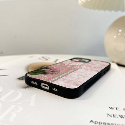 Aesthetic Jimmy Pattern Glass Case