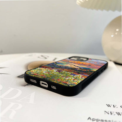 Golden Valley Sunrise Glass Case