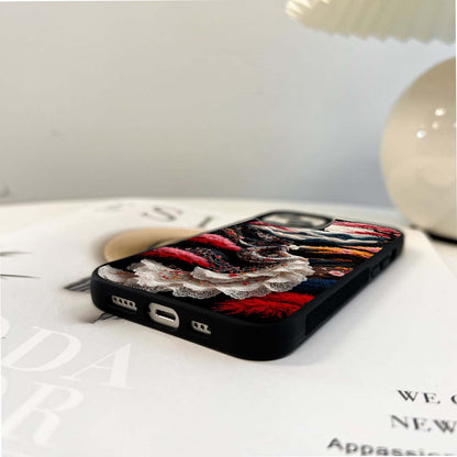 Quilling Style Glass Case