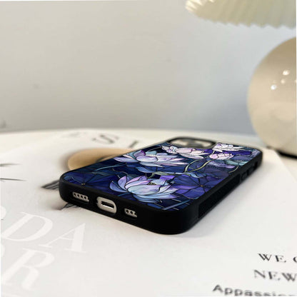 Gloss Petal Rush Glass Case