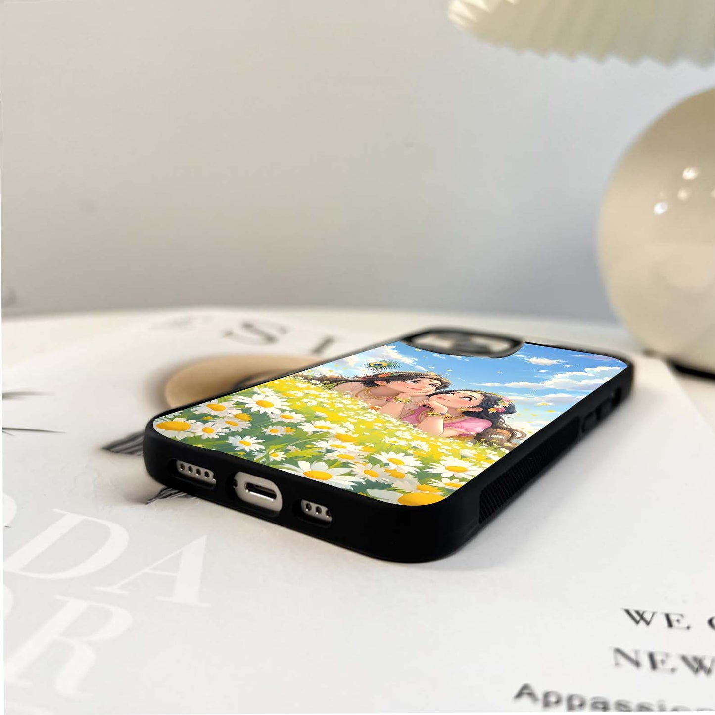 Daisy Daydream Couple Glass Case