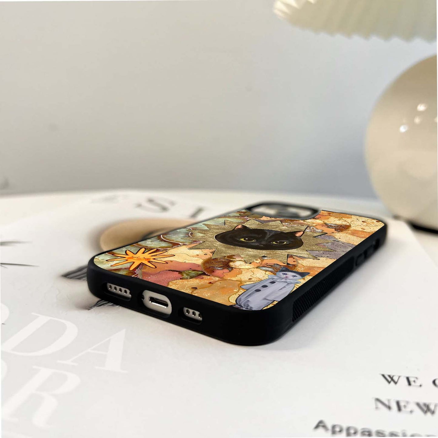 Galactic Kitty Carnival Glass Case