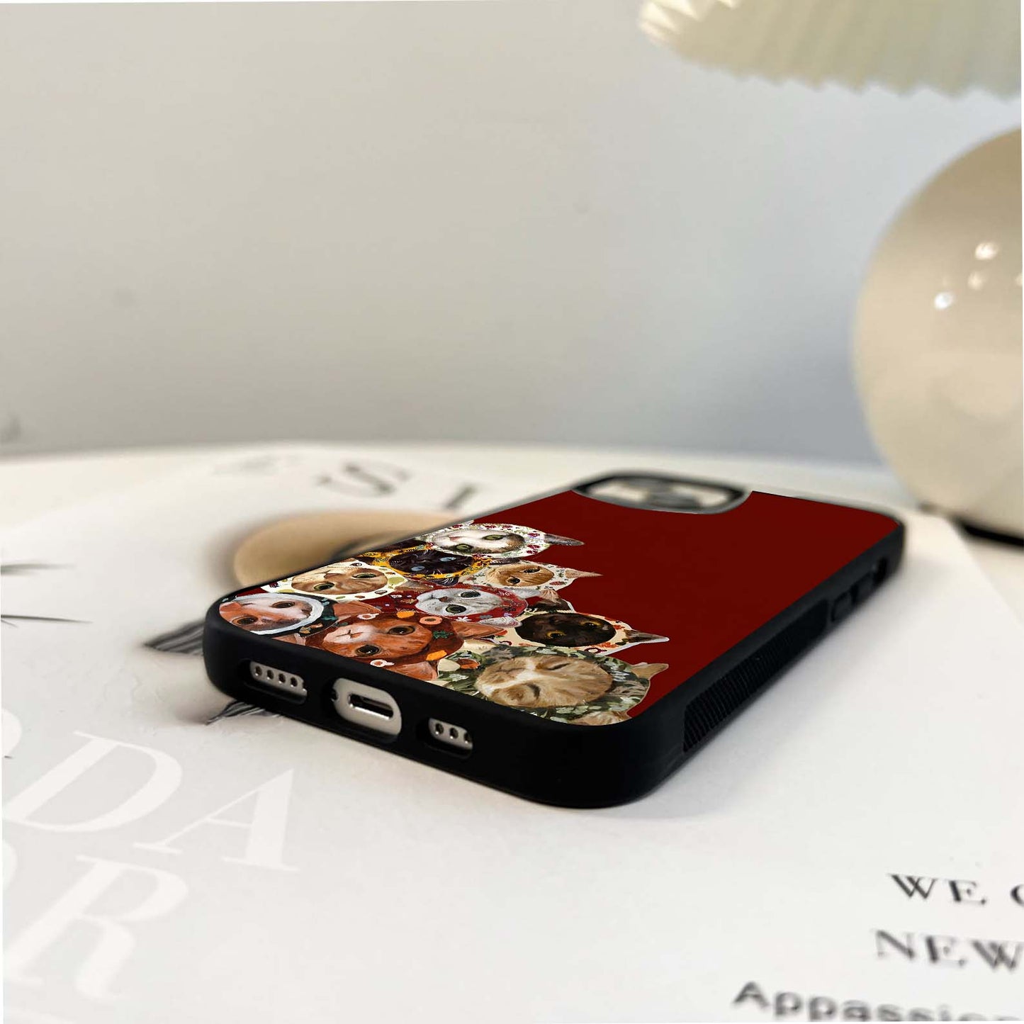 Cat Gang Aura Glass Case