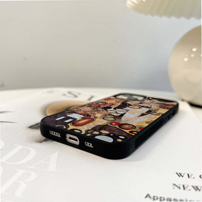 Eternal Mosaic Kiss Glass Case