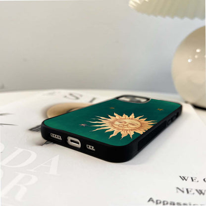 Dimple Moon Glass Case