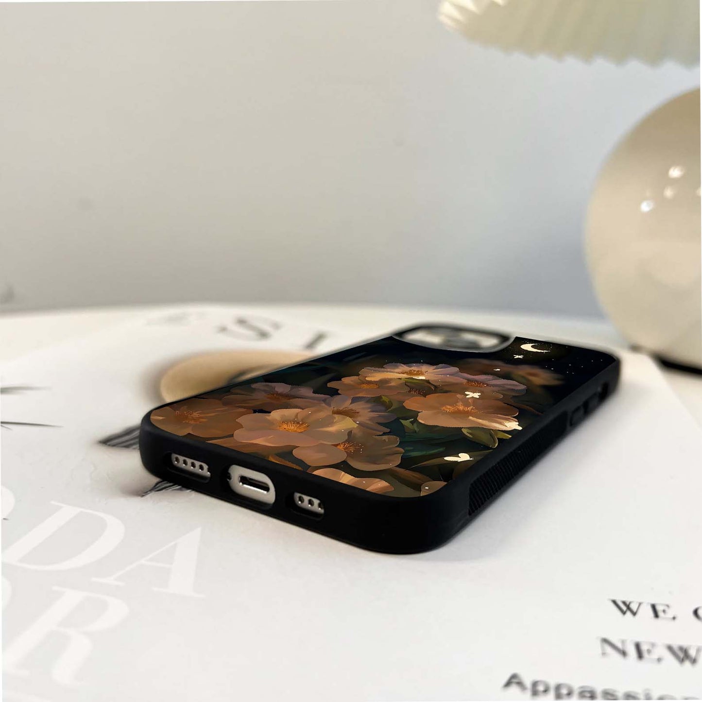 Midnight Bloom Trail Glass Case