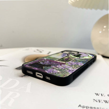 Mystic Moon Familiar Glass Case