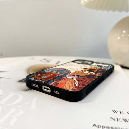 Royal India Collage Glass Case