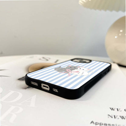 Lovely Cat Glass Case