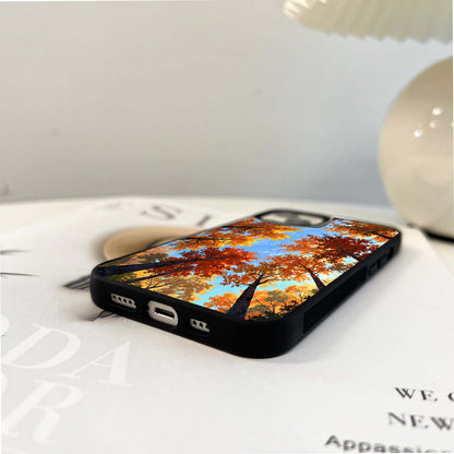 Amber Canopy Glow Glass Case