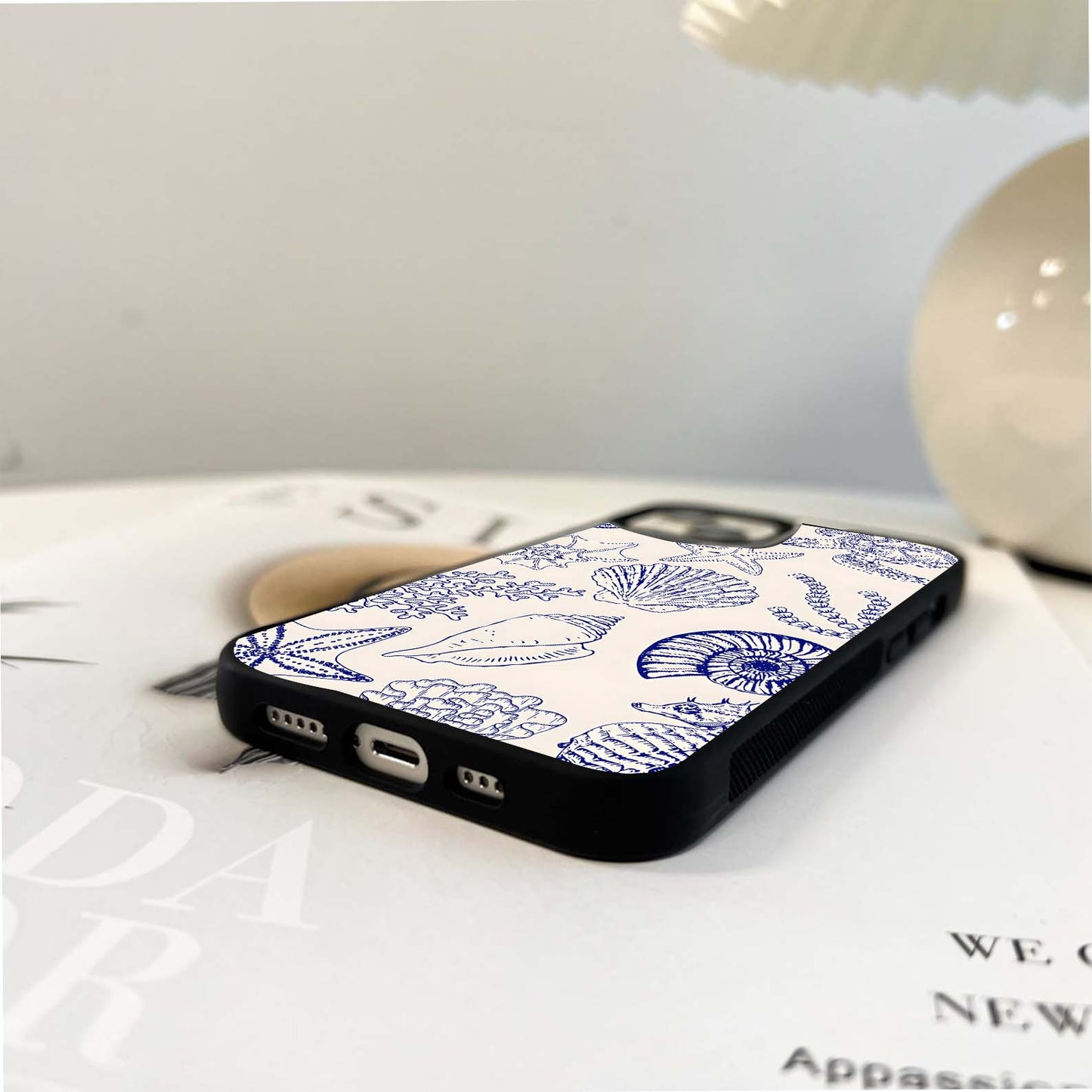 Ocean Sketchbook Tales Glass Case