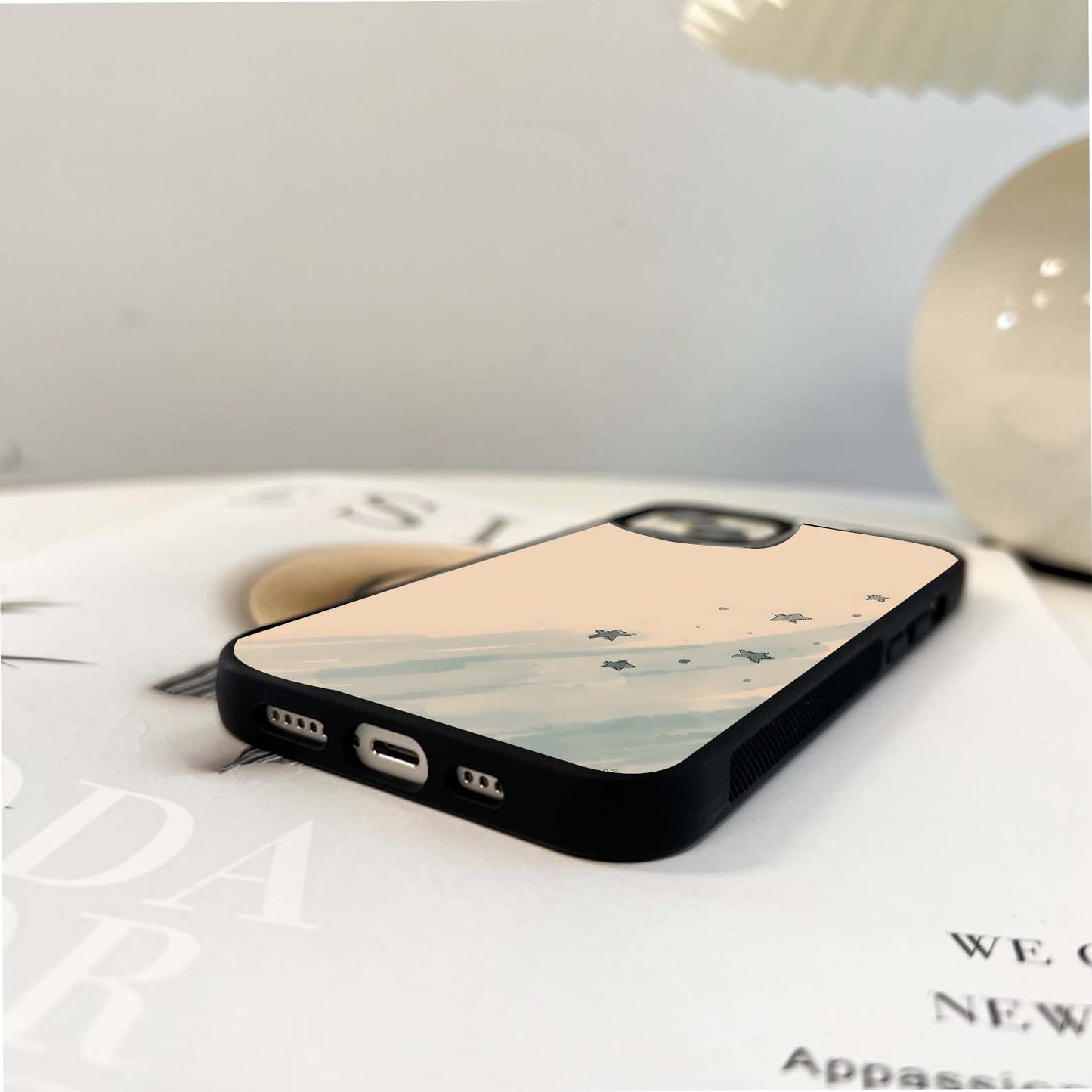 Dreamy Star Drizzle Glass Case