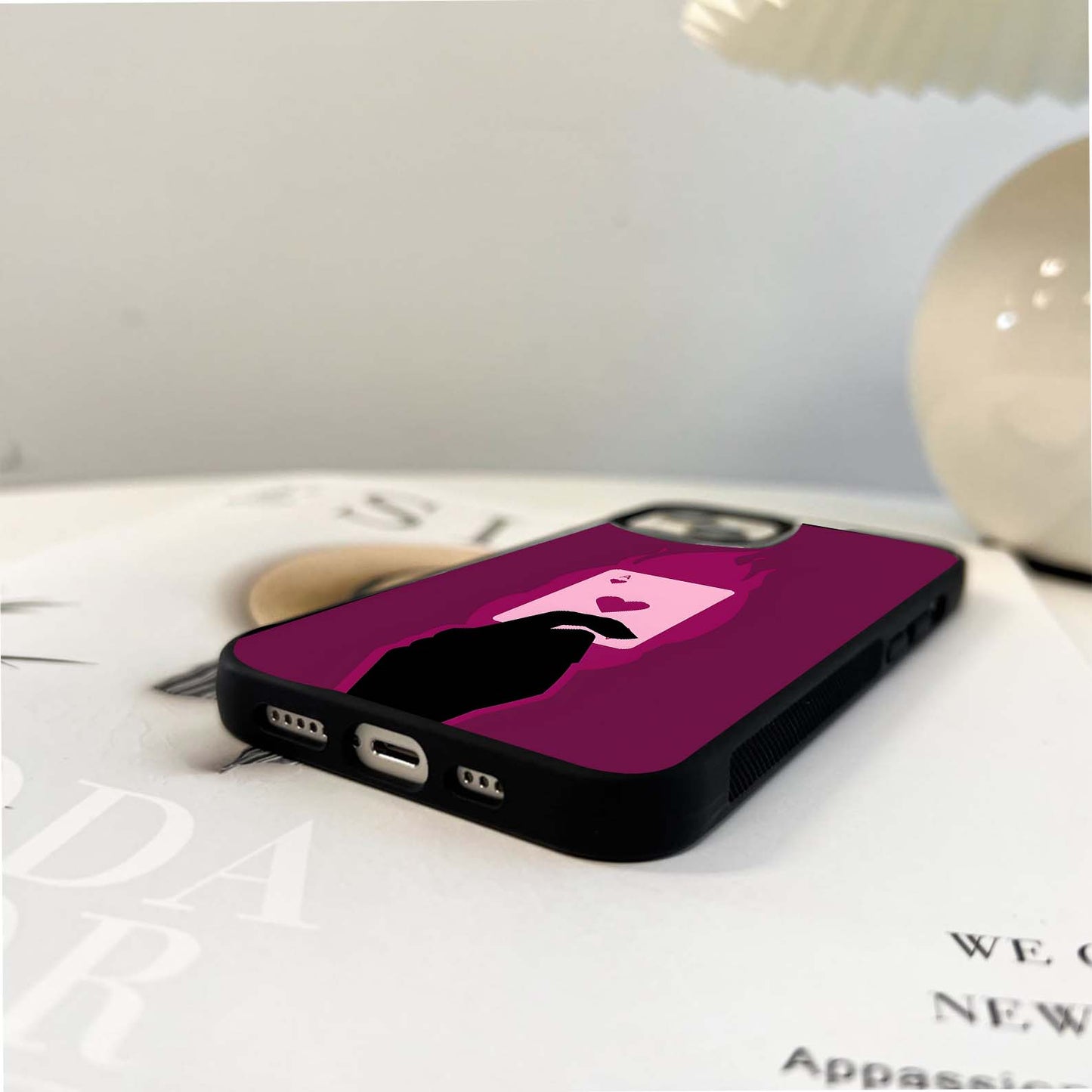 Pink Firing Hand Glass Case