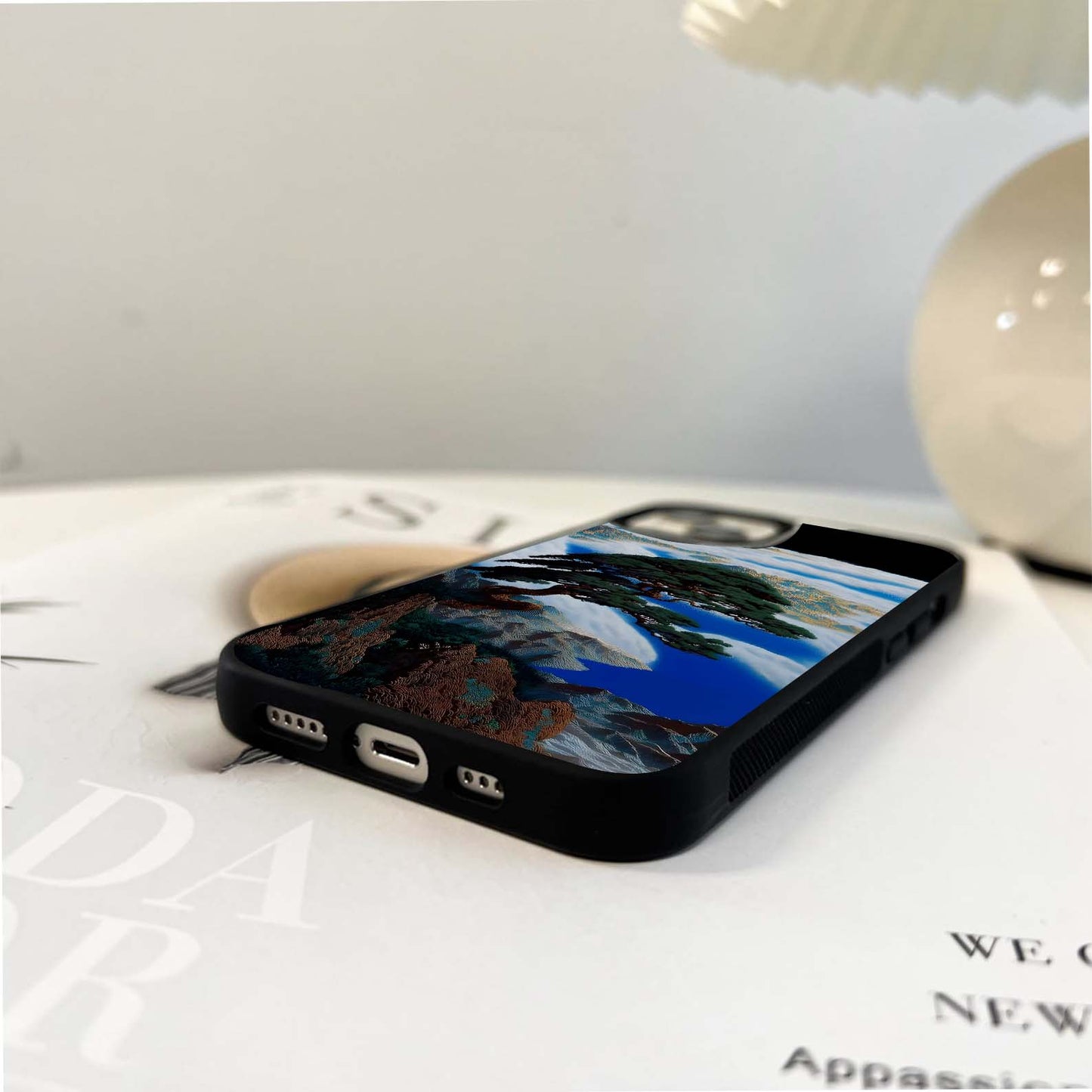 Sky Cliff Spirit Glass Case