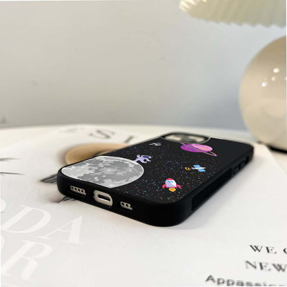 Pixel Space Party Glass Case