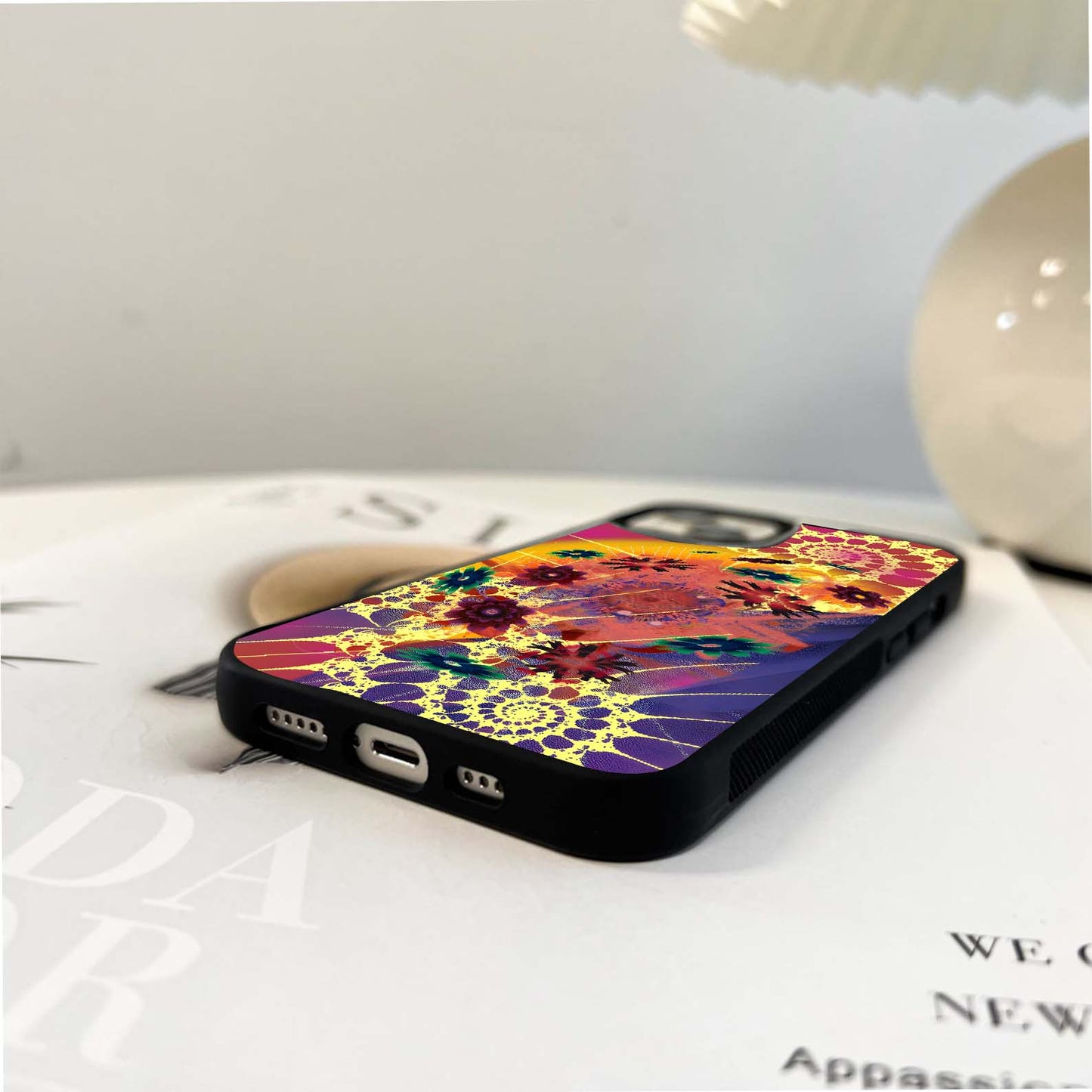 Psy Bloom Spin Glass Case