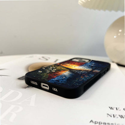 Double Shade Scenery Glass Case