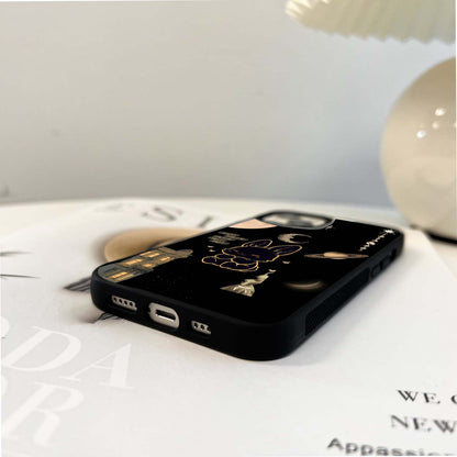 Lunar Bunny Angel Glass Case