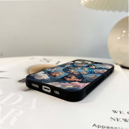 Zodiac Goddess Circle Glass Case