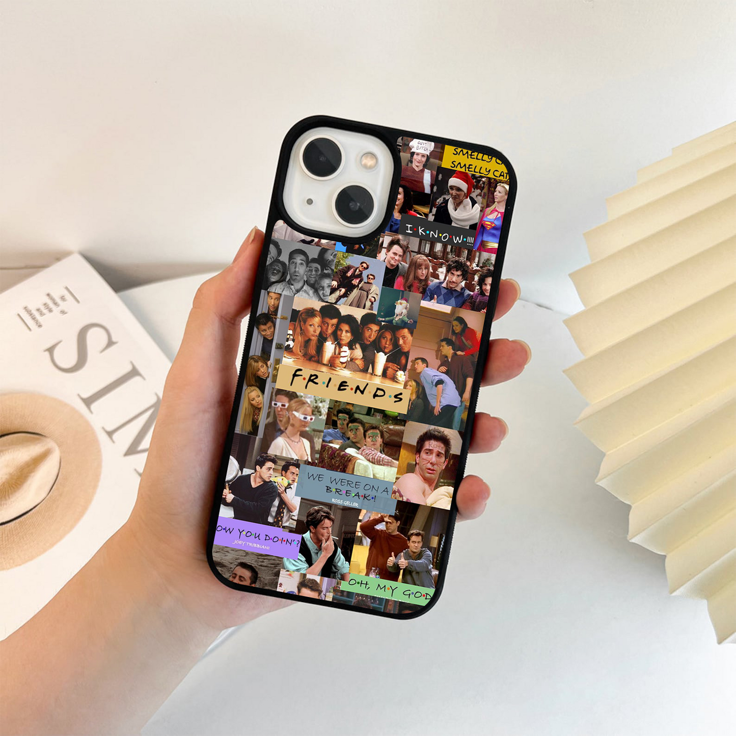 Aesthetic Friends Series Glass Case