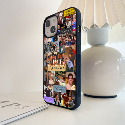 Aesthetic Friends Series Glass Case