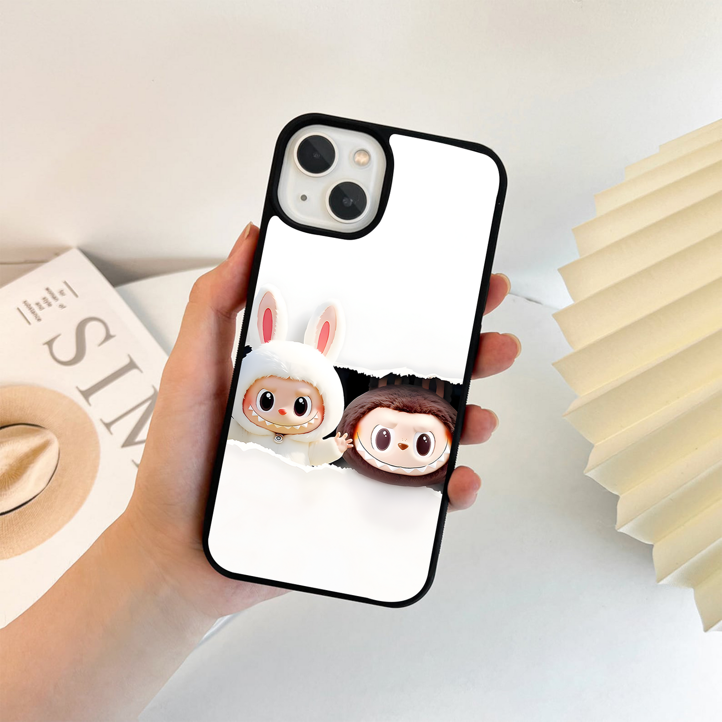 Hidden Labubu Glass Case