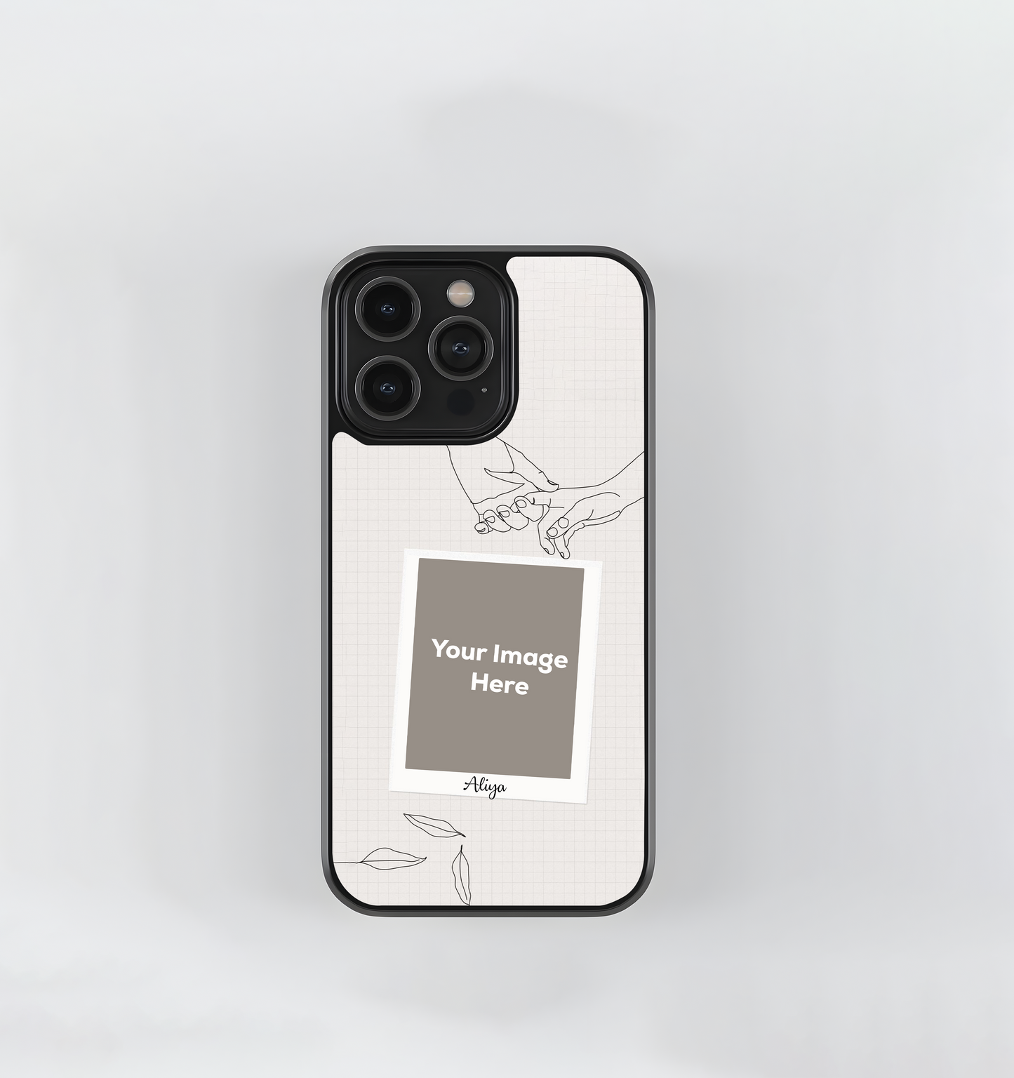 Aesthetic Pattern Custom Photo Glass Case