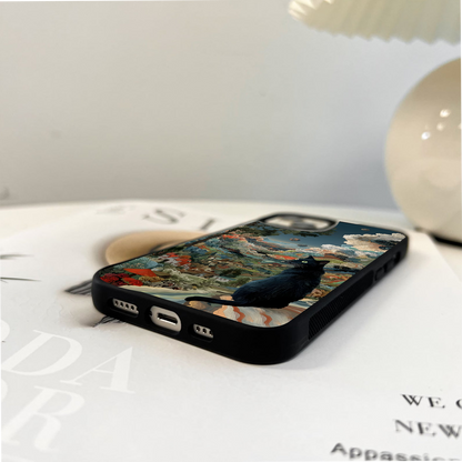 Mystic Cat Valley Glass Case