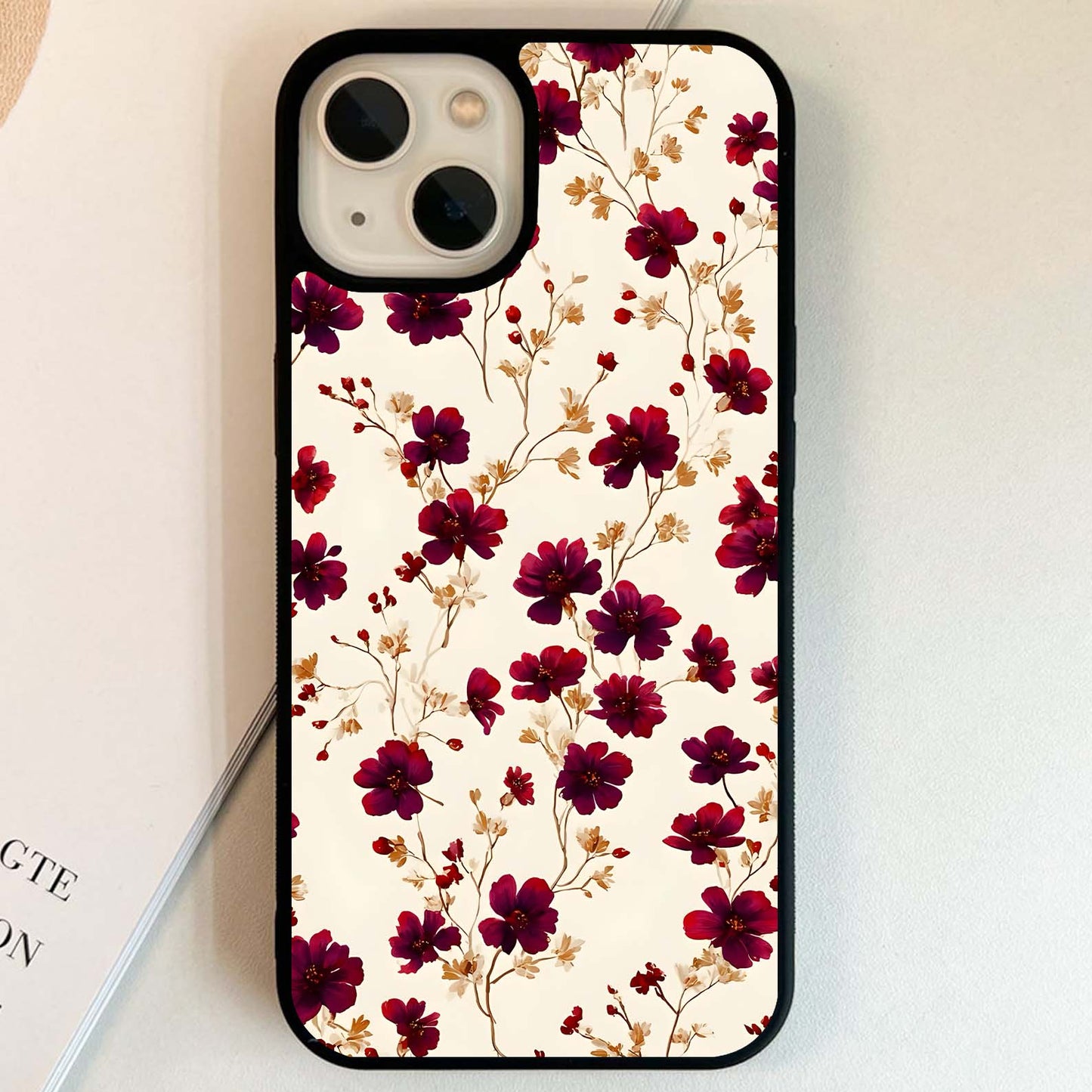 Dark Romance Garden Glass Case