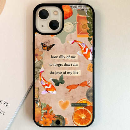 Soft Chaos Aesthetic Glass Case