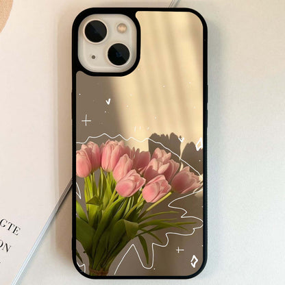 Sunlit Tulip Calm Glass Case