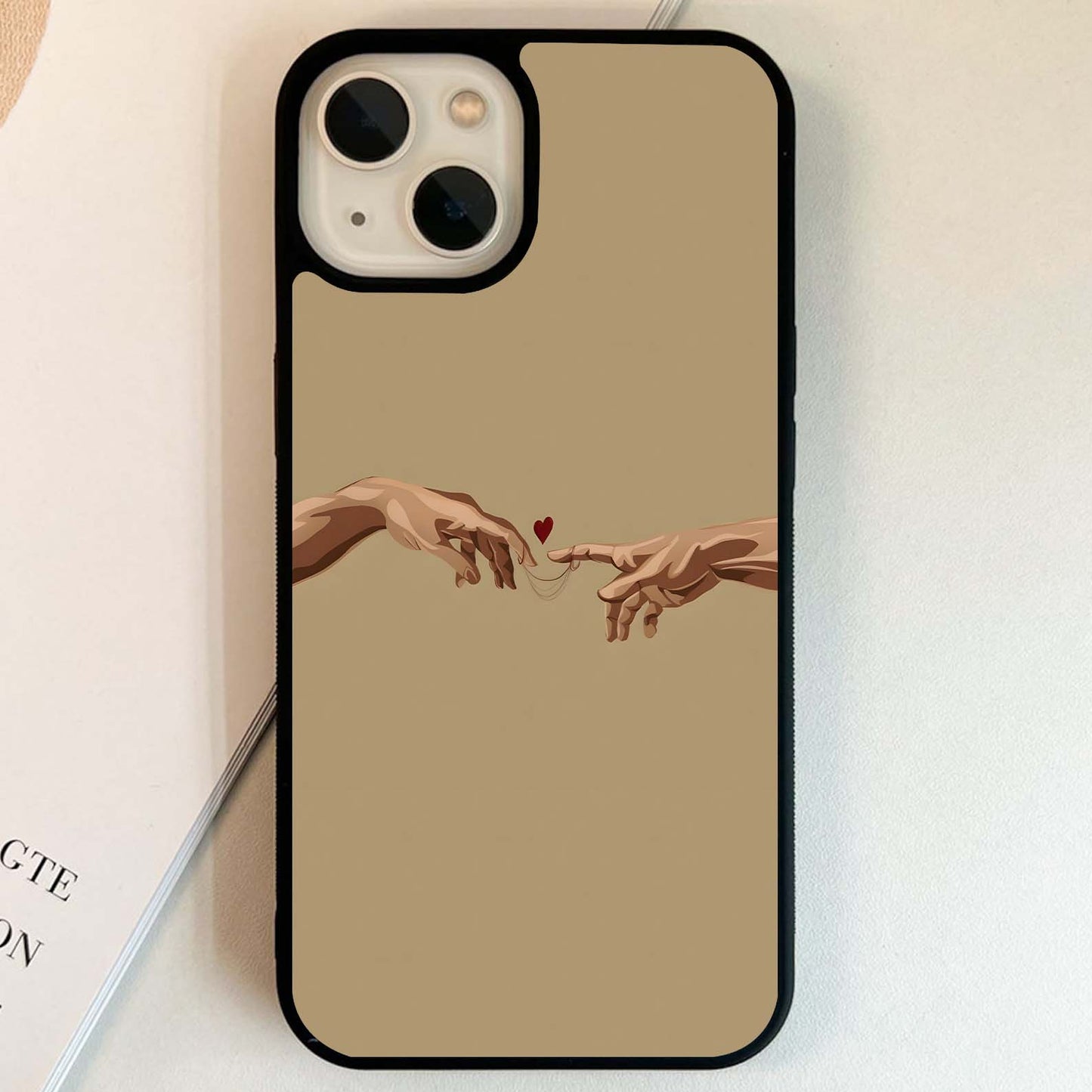 Blossom Calm Hands Glass Case