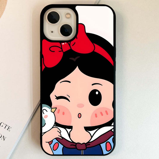 Chibi Snow Princess Glass Case