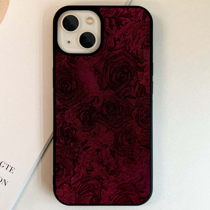 Crimson Fade Flow Glass Case