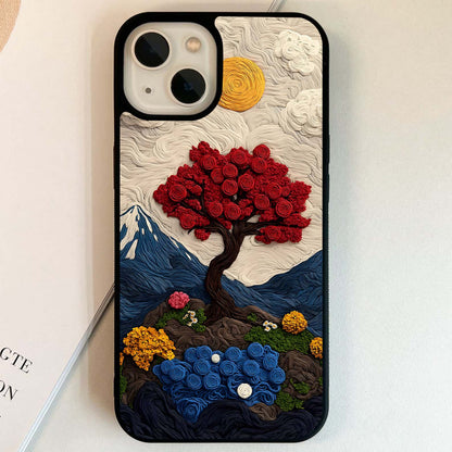 Eternal Nature Tapestry Glass Case