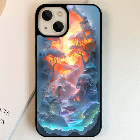 Glow Forest Portal Glass Case