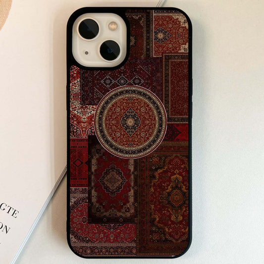 Persian Heritage Collage Glass Case