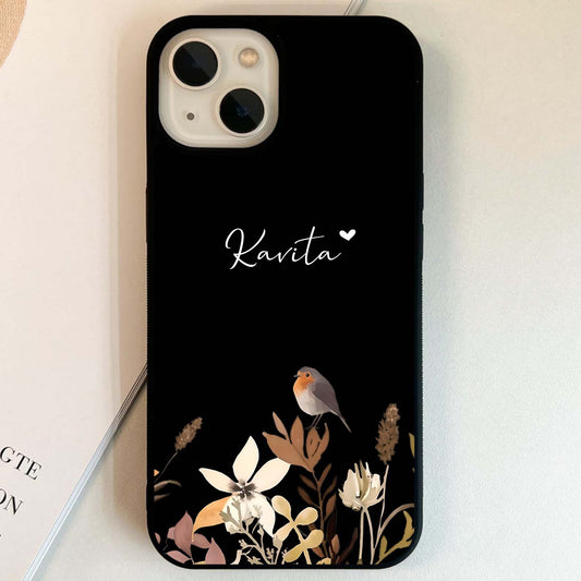 Quiet Garden Tune  With Custom Name Glass Case