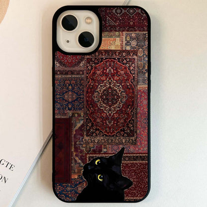 Regal Magic Cat Glass Case