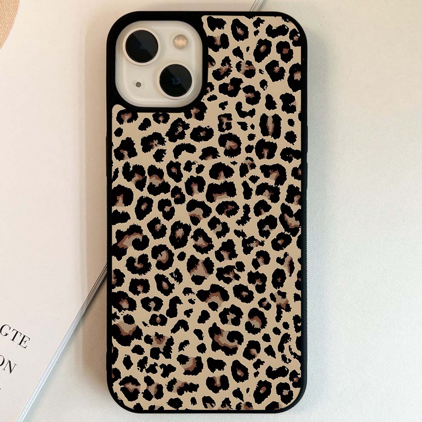 Savage Chic Pattern Glass Case