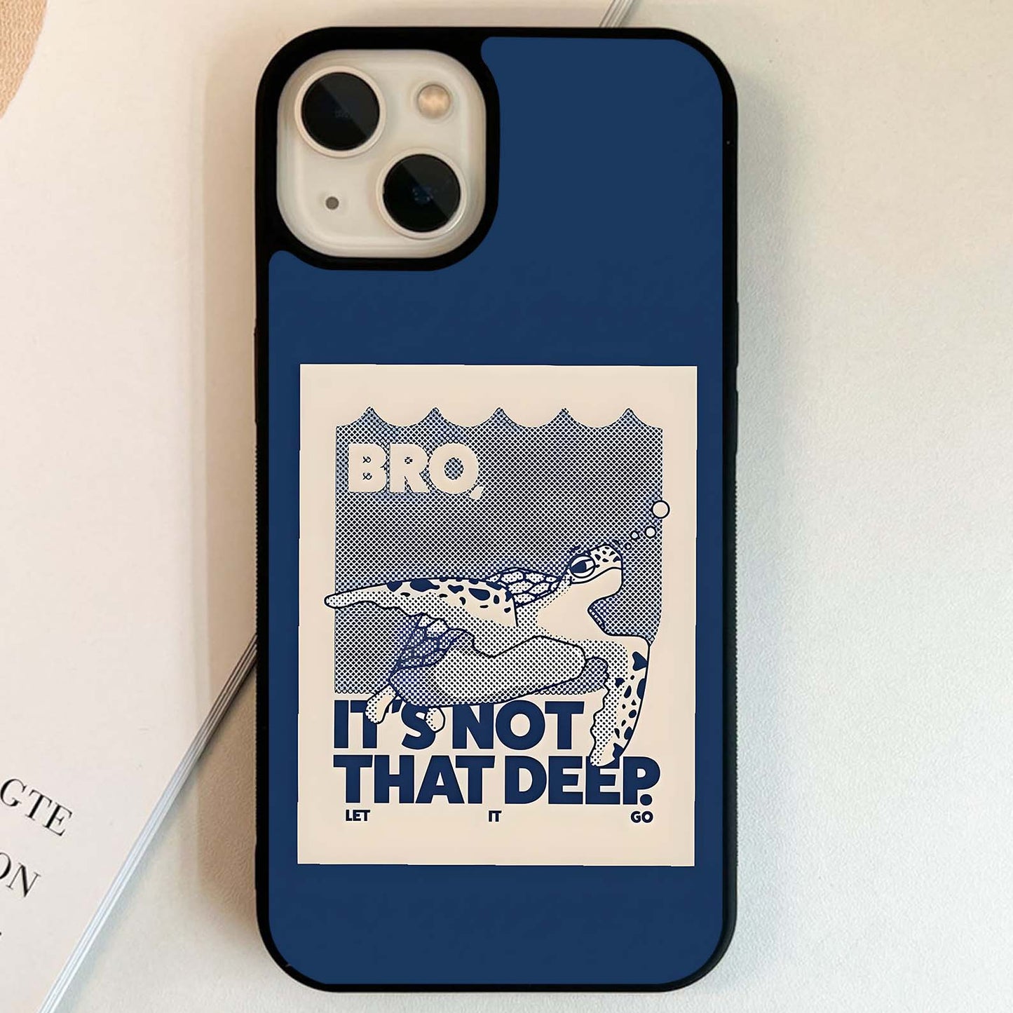 Worry Less Swim Glass Case