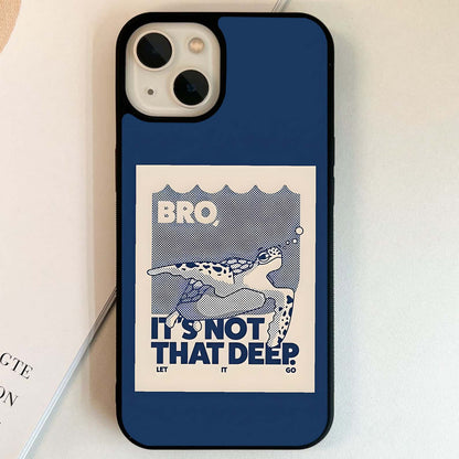 Worry Less Swim Glass Case