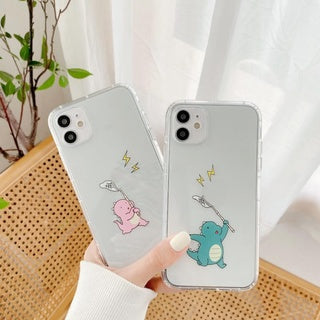 Cute Little Dragon Clear Silicon Case Cover