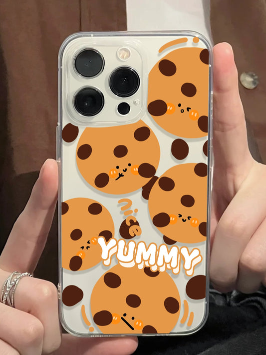 Yummy Cookie Clear Silicon Case Cover