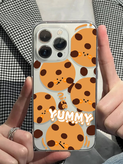 Yummy Cookie Clear Silicon Case Cover