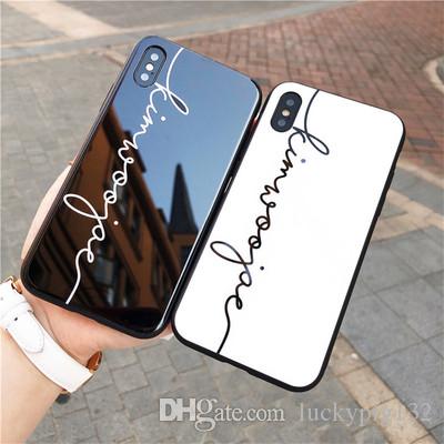 Cursive Custom Name Glass Case